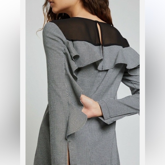 BCBGeneration Houndstooth Checkered Shift dress - Picture 3 of 4